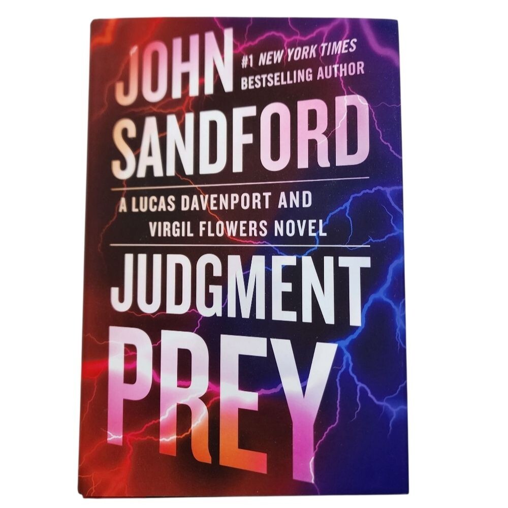 Judgement Prey Novel John Sanford Hardcover Murder Mystery Crime Thriller